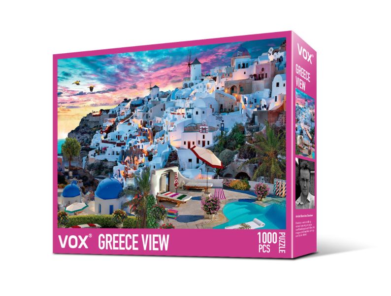 VOX 艾菲爾鐵塔 世界地標 義大利法西諾 1000片 