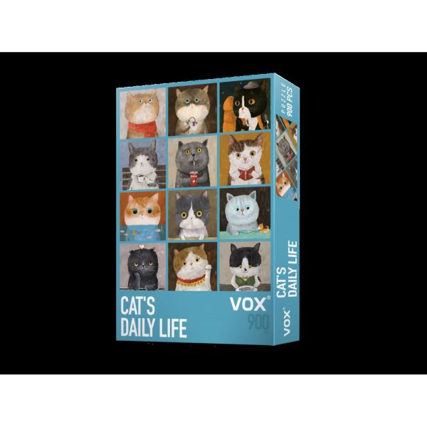 (新品) VOX CAT'S DAILY LIFE 貓咪的日常 900片 