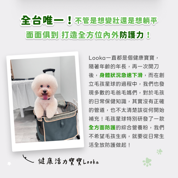全方位綜合營養保健粉(30包/盒)鯊魚軟骨 胺基酸 寵物B群 牛磺酸《地球》寵物益生菌/狗狗益生菌【毛孩星球】 毛孩星球,寵物保健,寵物營養品,牛磺酸,葡萄糖胺,鯊魚軟骨,維生素B群,海藻鈣