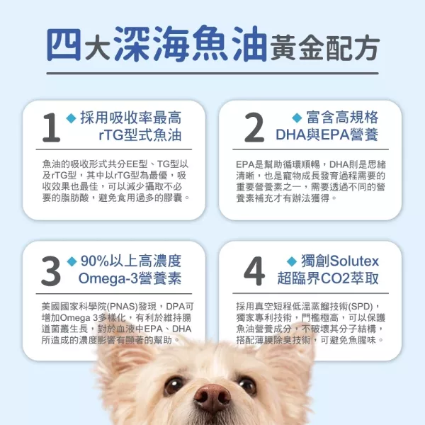 【全新包裝】《彗星》高純度深海魚油膠囊30顆/盒 ＆60顆/盒 90%高純度Omega-3 DHA EPA 寵物魚油 貓魚油 狗魚油【毛孩星球】 寵物魚油,狗狗魚油,寵物保健,魚油推薦,狗貓魚油,寵物保健,毛孩,犬貓防護,寵物健康,毛孩毛髮