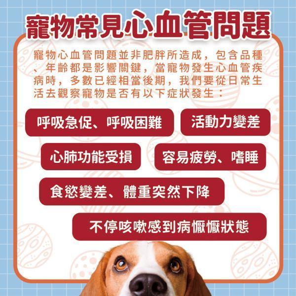 【贈品】心血管養護保健粉體驗組  (5包入) 寵物心血管保養,寵物保健品,試吃,體驗組,心臟疾病,心血管