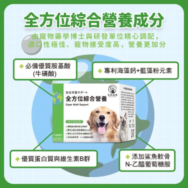 【毛孩星球官網獨家販售】絕育保健組｜全方位綜合營養＋腸胃保健益生菌｜贈送免疫力平衡試用包 (3入) / 組 寵物保健品,老齡犬貓保健品,寵物保健食品,寵物保健推薦,寵物保健品牌,2025寵物保健品推薦,寵物保健品熱銷,狗狗保健,貓咪保健,寵物關節保健,寵物營養品,寵物益生菌,毛孩星球,pets,planet,petsplanet,寵物,貓,犬,狗,腸胃保健,綜合營養保健免疫力保健,乳鐵蛋白,抵抗力