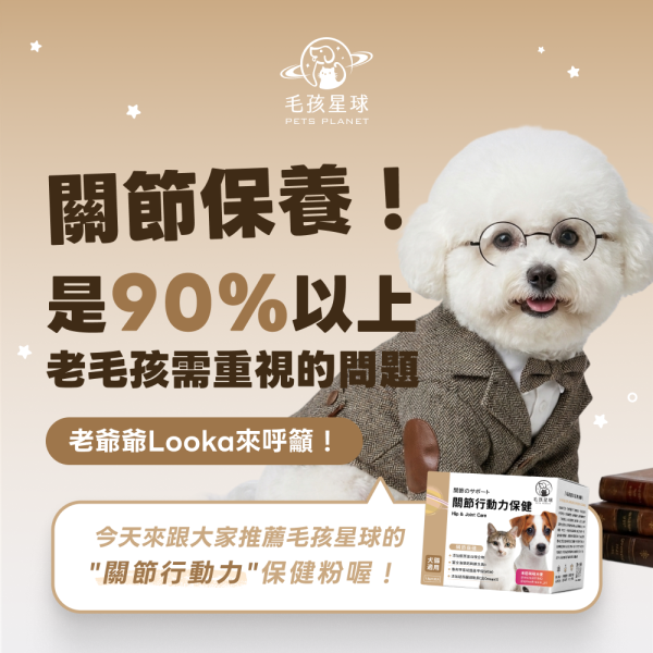 《土星》關節行動力強化保健粉(30包/盒)海藻鈣+膠原蛋白複合物+維生素D3 加強寵物關節 寵物保健/貓咪益生菌 狗狗關節保健食品,寵物關節保養,狗狗關節炎,貓狗關節保健