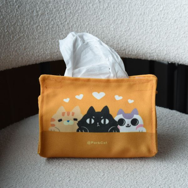 【把衛生紙變可愛】ParkCat貓樂園原創紙巾套 衛生紙套 共兩款 