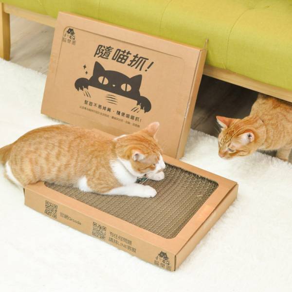 【活動贈品】ParkCat隨喵抓 機能性貓抓板 不易掉屑 符合SGS安全檢測 貓抓板,少掉屑,不易掉屑