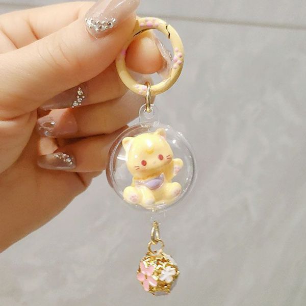 【喵喵響不停】可愛貓咪鈴鐺鑰匙扣 *不限金額隨機送一個* 