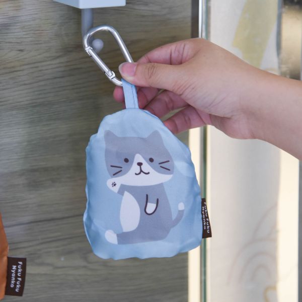 【購物提著喵】FUKU貓環保購物袋 