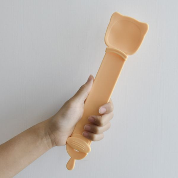 【餵泥不沾手】貓肉泥餵食器 