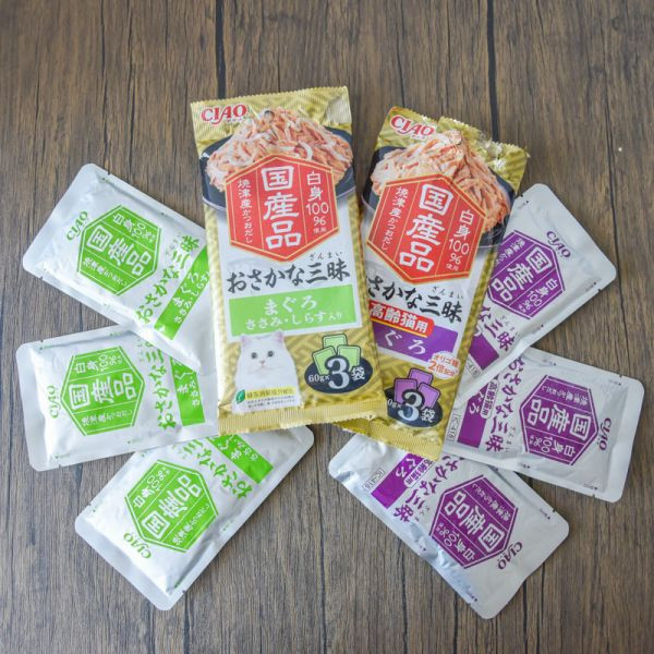 【活動贈品】CIAO豪華九州雞肉餐包 *送8袋 口味隨機* 