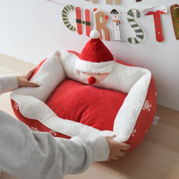 *極限量售完不補【聖誕限定】聖誕寵物貓窩 