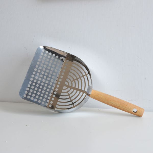 【鏟屎專家】304不鏽鋼斜面貓砂鏟 
