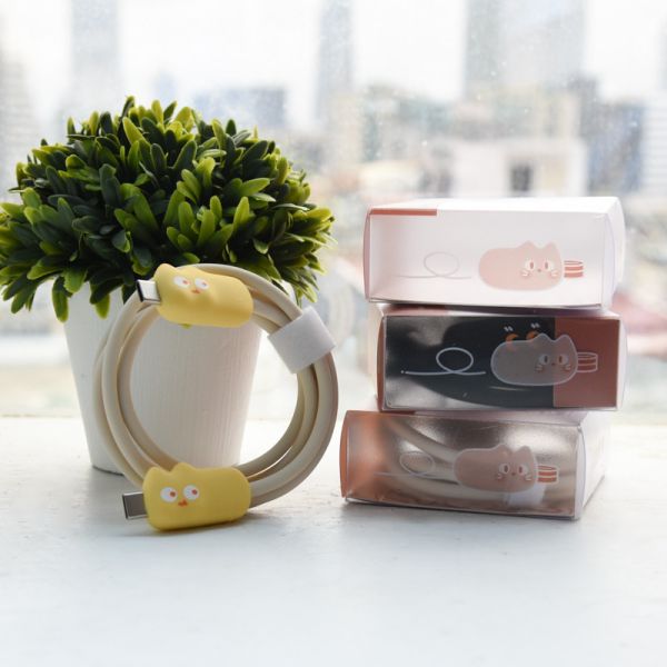 【快速回血充飽電】軟萌小貓快充數據線 