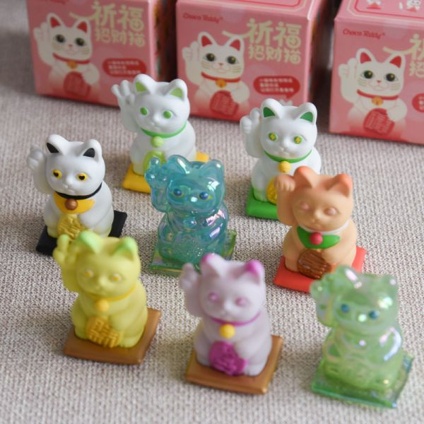 【貓奴必收藏】祈福招財貓公仔盲盒 *全館滿額隨機送一盒* 