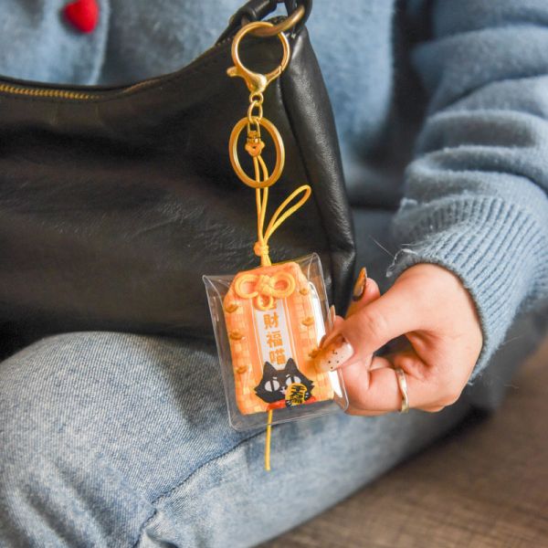 【華山市集限定】日式和風貓樂園御守平安符 鑰匙圈 