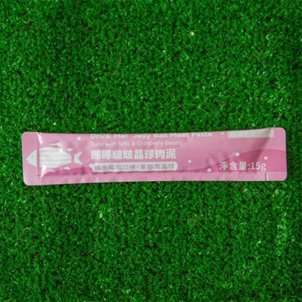 【口感層次升級】Drink me! 嗶嗶啵啵晶球肉泥 