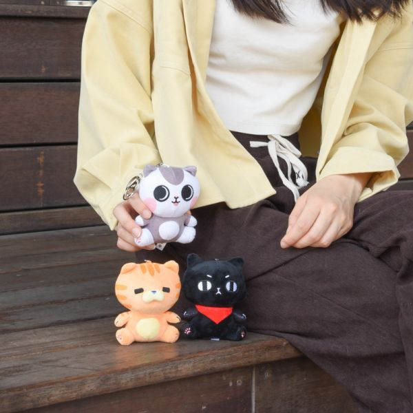 【活動贈品】ParkCat原創IP絨毛玩偶 吊飾娃娃 鑰匙圈 玩偶娃娃,吊飾娃娃,鑰匙圈,可愛,絨毛娃娃