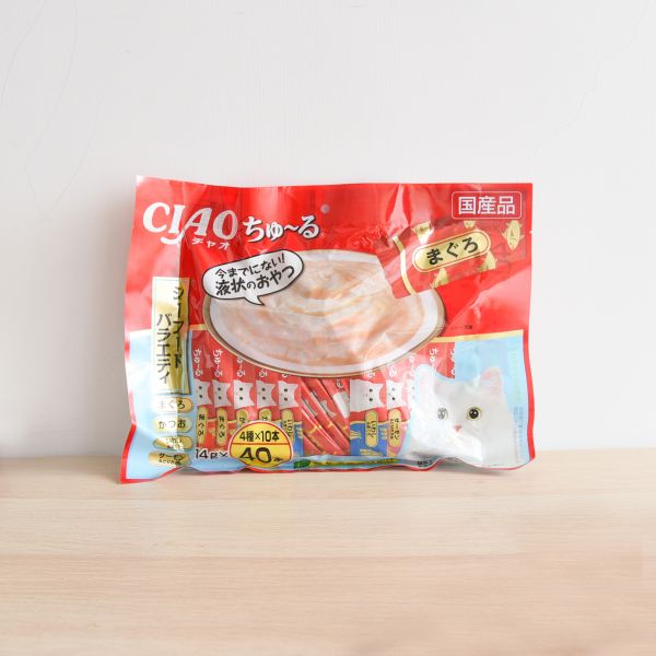 【活動贈品】CIAO肉泥 一袋40入 