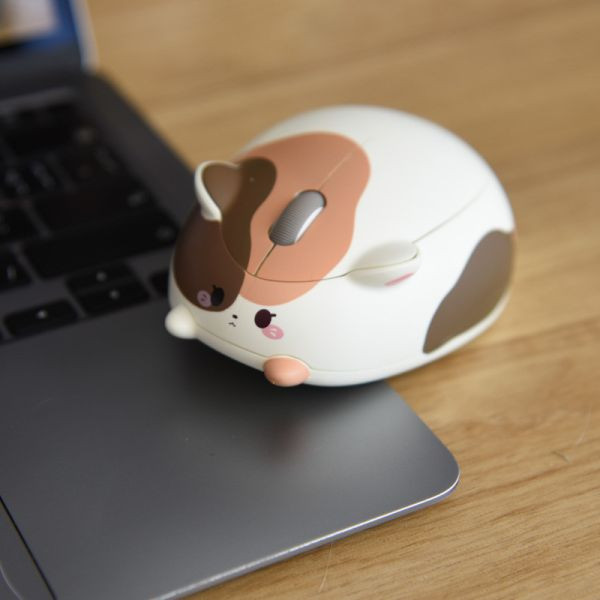 【家電專區滿額贈】貓貓無線靜音滑鼠 共三款隨機出貨 