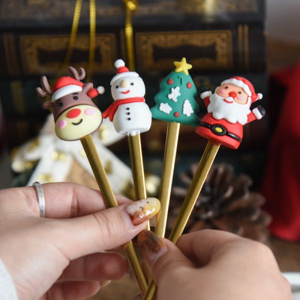 *極限量售完不補【聖誕限定】聖誕公仔叉勺組 