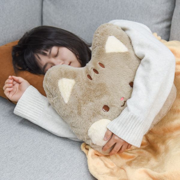 【午睡陪伴喵】萌貓三合一抱枕毯 