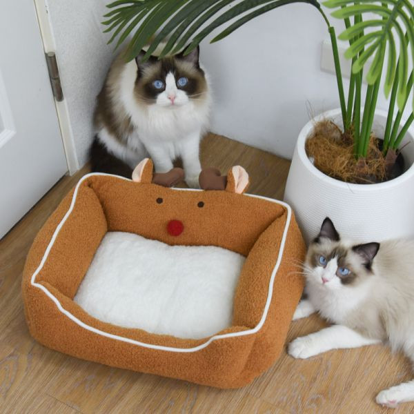 【聖誕限定】聖誕寵物貓窩 