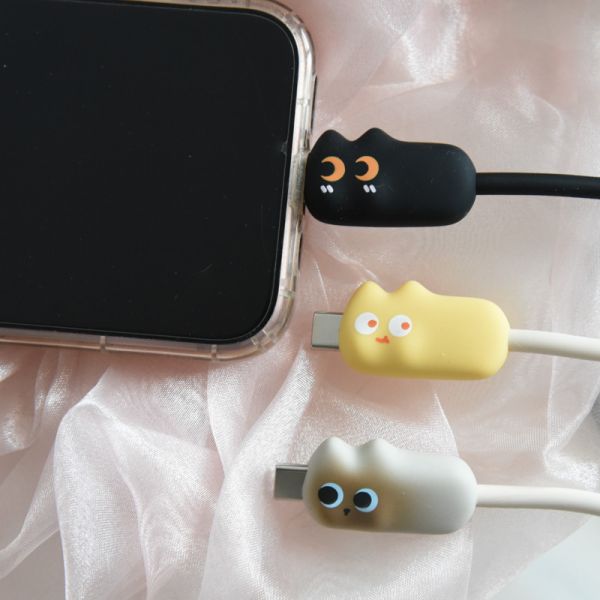 【快速回血充飽電】軟萌小貓快充數據線 
