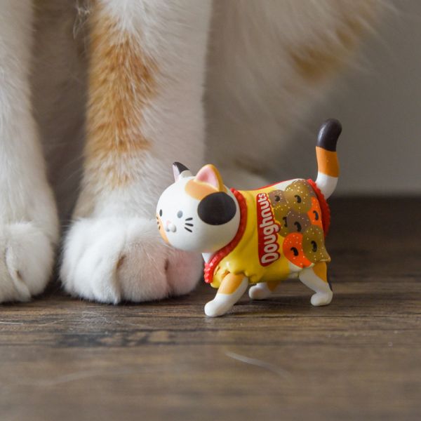 【蹓躂蹓躂】散步餅乾貓咪公仔盲盒 *滿額隨機送1盒* 