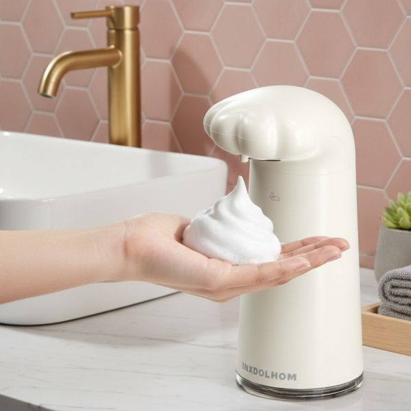 【洗手也有儀式感】貓掌自動感應洗手機 