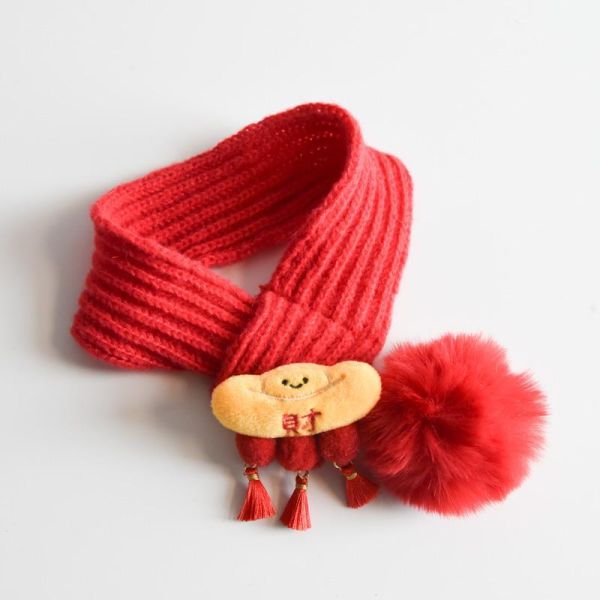 【主子的過年儀式感】寵物新年針織圍巾 