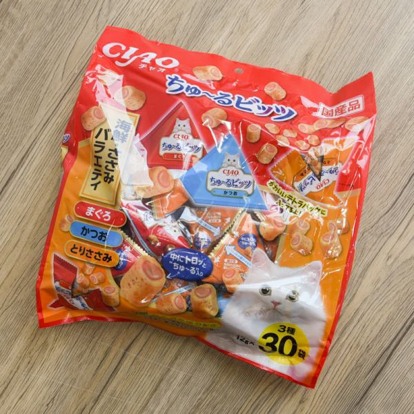 *活動贈品*【吃不膩的肉泥捲】30入CIAO夾心肉泥捲 