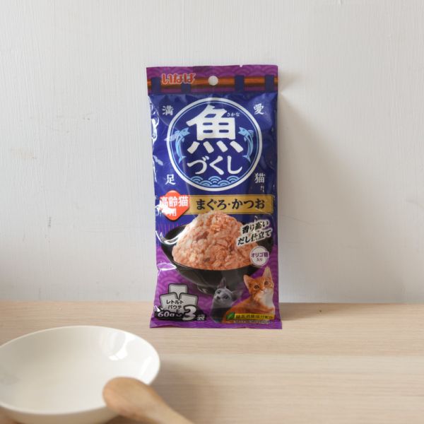 【主子的頂級饗宴】CIAO全魚宴餐包 60g*3入 