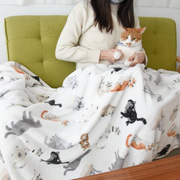 【貓貓陪過冬】貓咪毯子 513
