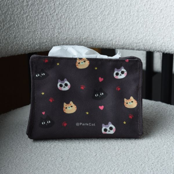 【把衛生紙變可愛】ParkCat貓樂園原創紙巾套 衛生紙套 共兩款 