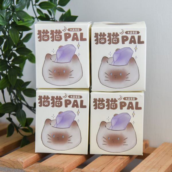 【專屬你的開運水晶】貓貓水晶原礦盲盒 