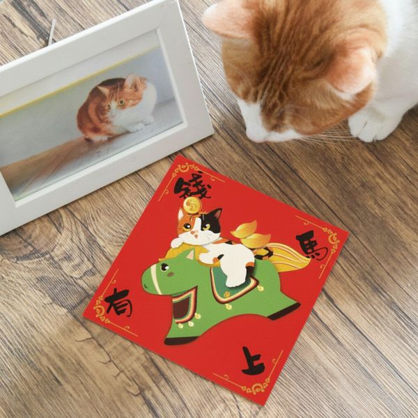 【ParkCat獨家原創設計】春聯貼紙 共11+2款 