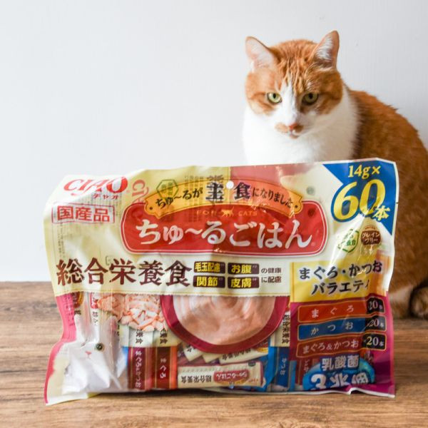 *活動贈品* CIAO綜合營養主食功效肉泥60入 