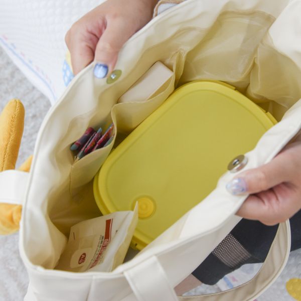 【柔軟又有型】慵懶橘貓大容量單肩包 