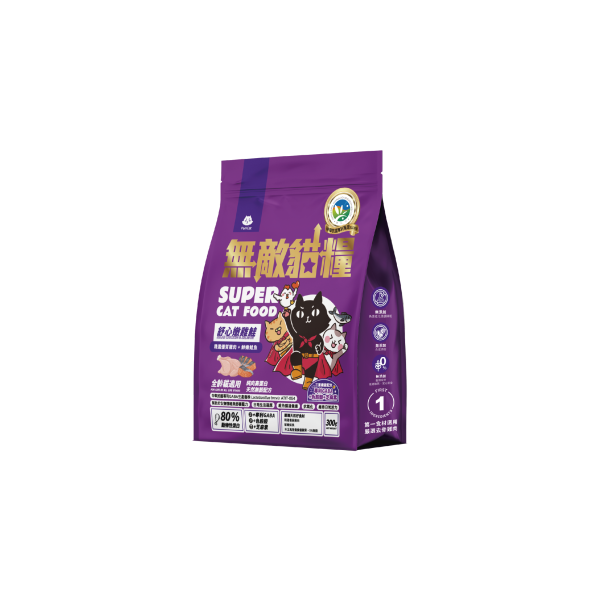 無敵貓糧-舒心嫩雞鮭300g 無穀貓飼料,無穀貓糧,幼貓飼料,幼貓飼料推薦,老貓飼料,老貓飼料推薦,天然貓飼料,挑嘴貓飼料,貓不吃飼料,全齡貓,貓乾糧,低碳水貓飼料,高,白貓飼料,純肉貓飼料,全魚貓飼料