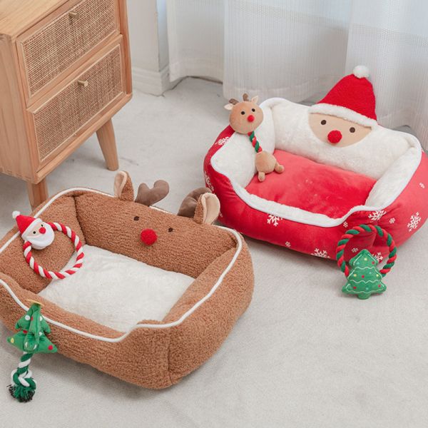 *極限量售完不補【聖誕限定】聖誕寵物貓窩 