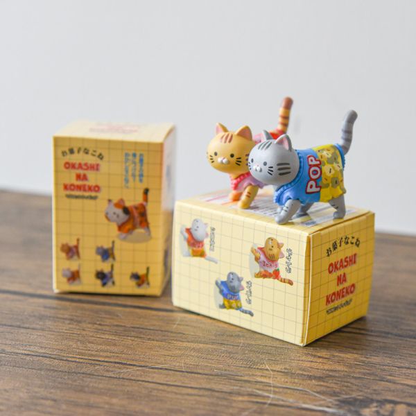 【蹓躂蹓躂】散步餅乾貓咪公仔盲盒 *滿額隨機送1盒* 