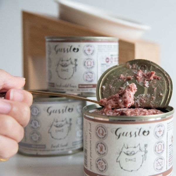 【活動贈品】惡魔喵主食罐200g (送6罐豬肉) 