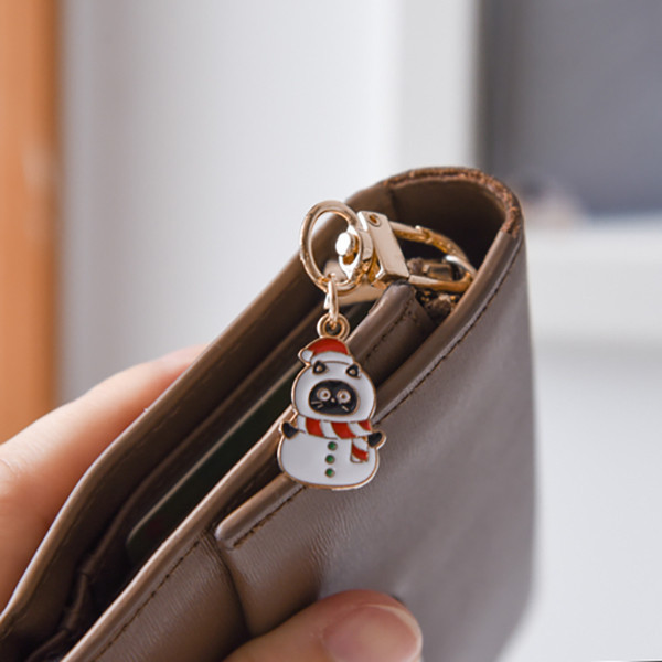 【聖誕節限定】快樂聖誕黑貓鑰匙扣 *全館滿額送隨機2個* 