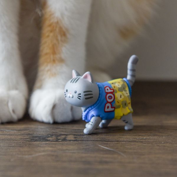 【蹓躂蹓躂】散步餅乾貓咪公仔盲盒 *滿額隨機送1盒* 