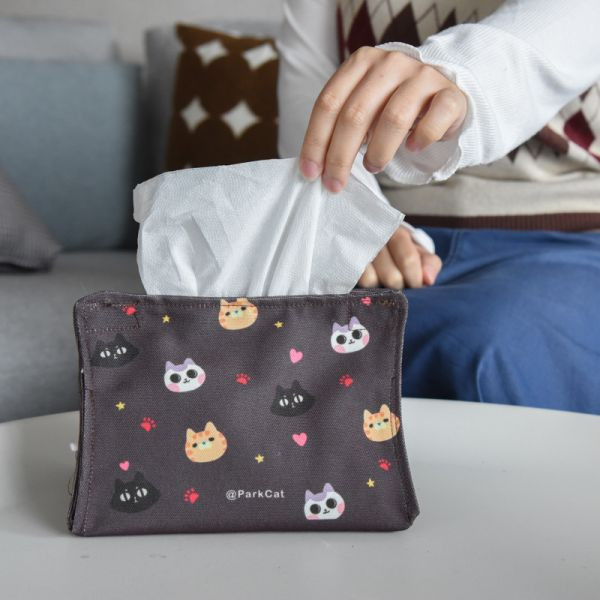 【把衛生紙變可愛】ParkCat貓樂園原創紙巾套 衛生紙套 共兩款 