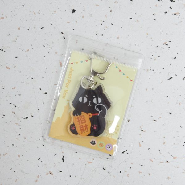 【帕克與他的小夥伴】ParkCat貓樂園原創IP壓克力鑰匙圈 