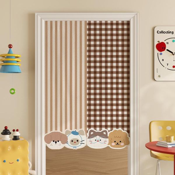 【進門就有喵】療癒貓咪免打孔門簾(送伸縮桿) 