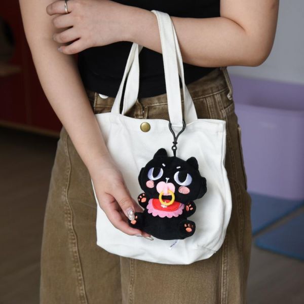 新品優惠82折起【帕克與他的小夥伴】ParkCat原創IP玩偶娃娃-寶寶系列 鑰匙圈 