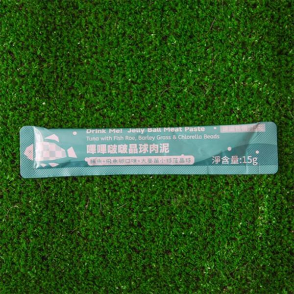 【口感層次升級】Drink me! 嗶嗶啵啵晶球肉泥 