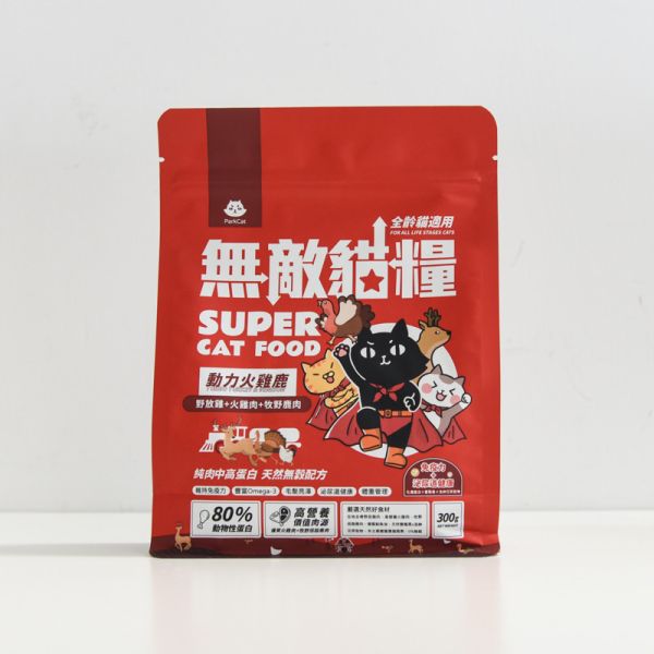 無敵貓糧-動力火雞鹿300g 