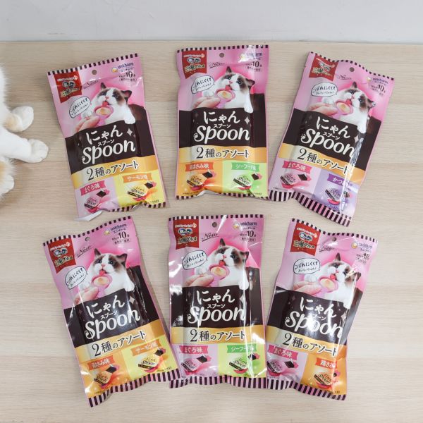 【滿滿一匙肉泥】銀湯匙貓掌肉泥10入裝 